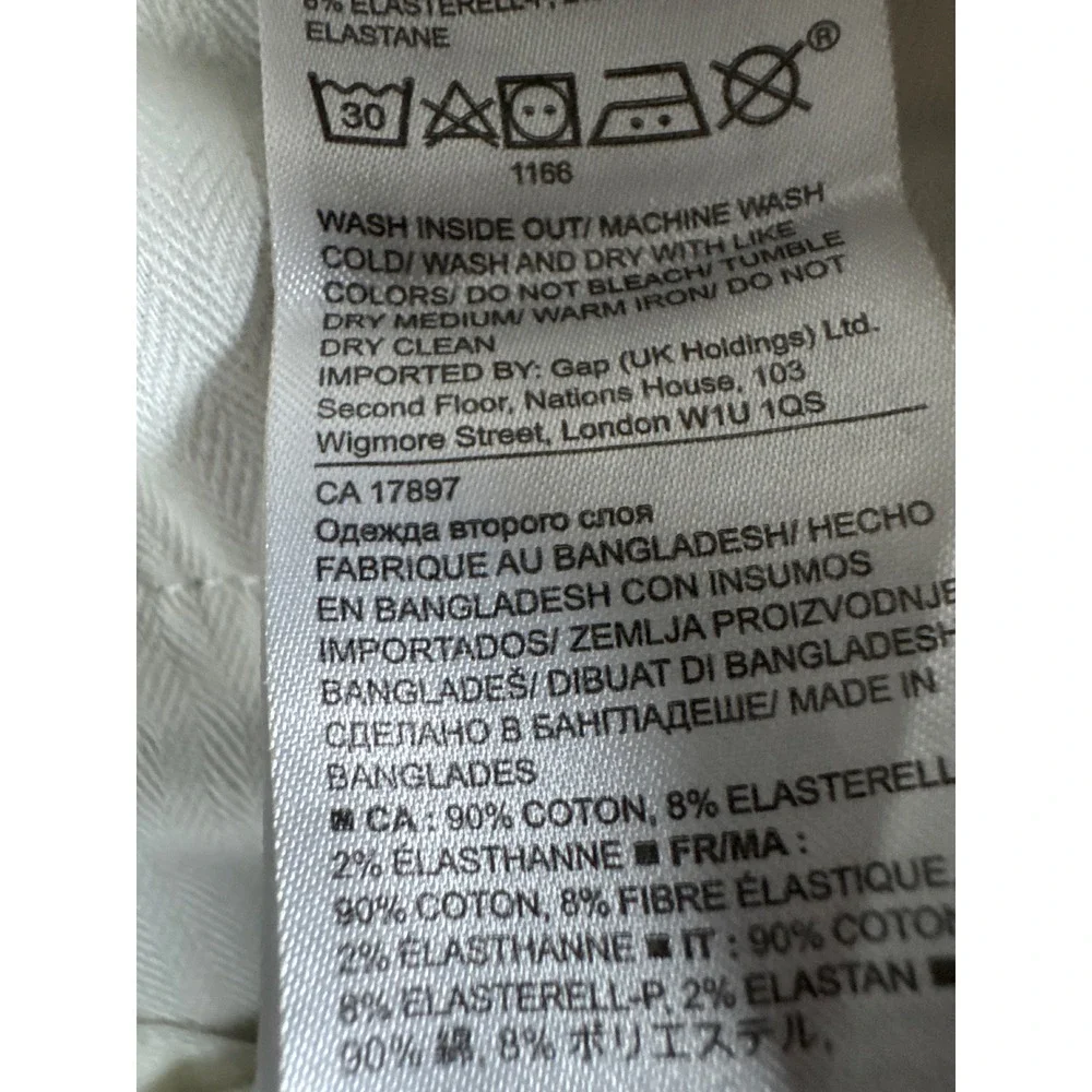 Banana Republic Mens 31x32 Tapered Fit Khaki Chino Pants Tailoring Performance